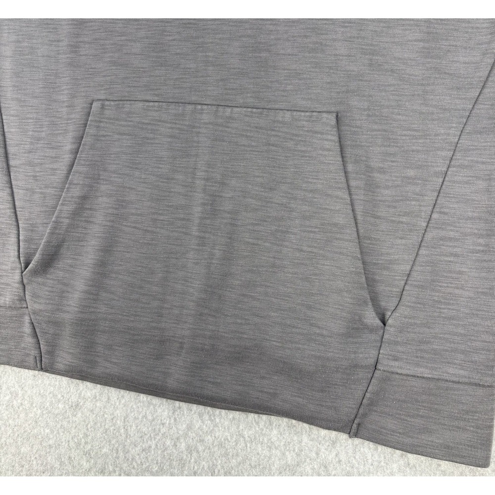 Nike Crewneck Sweatshirt Gray Large 3D Logo Minimal Athleisure Pullover normcore - Picture 4 of 9